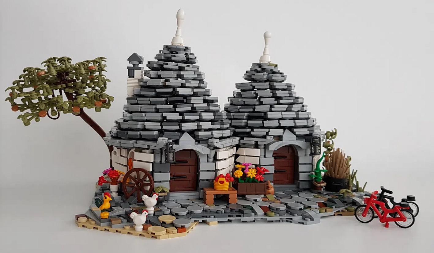 trulli di Alberobello LEGO