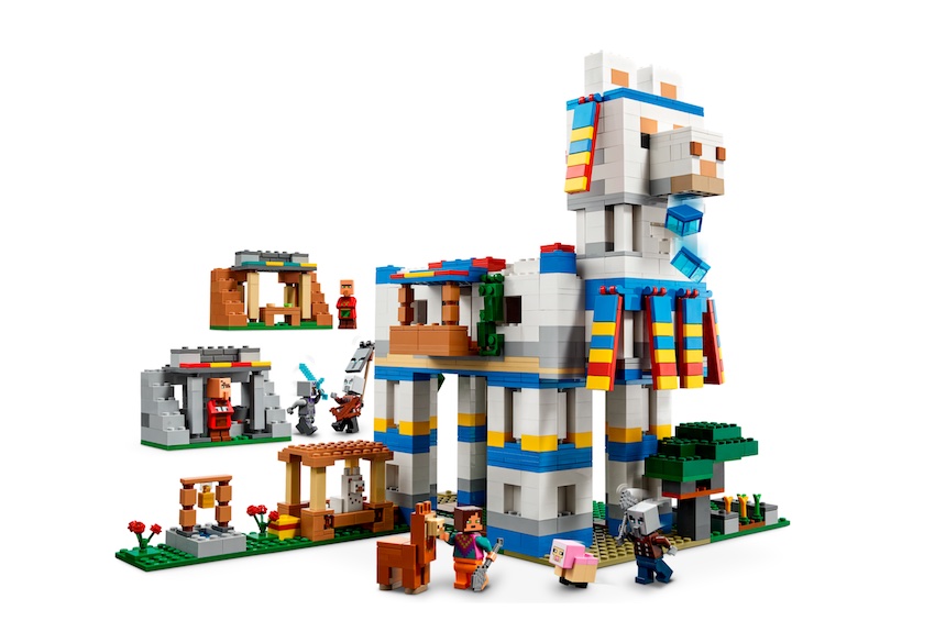 Il villaggio dei lama Minecraft